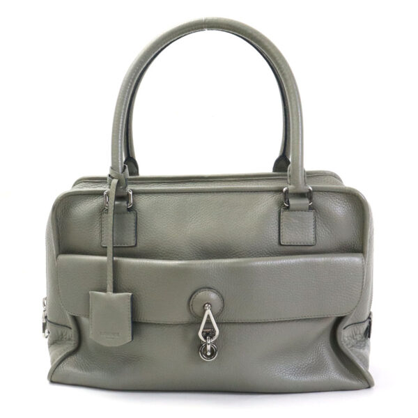 h29450a Loewe Handbag Leather Khaki