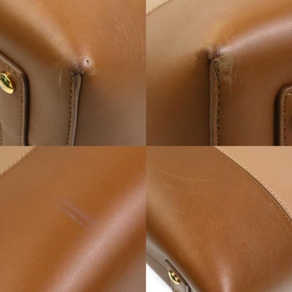 h30312g 5 c Burberry Leather Shoulder Bag Brown