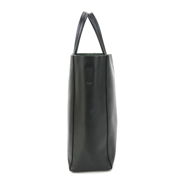 h30340g 1 Celine Vertical Hippo Shoulder Bag Leather Black