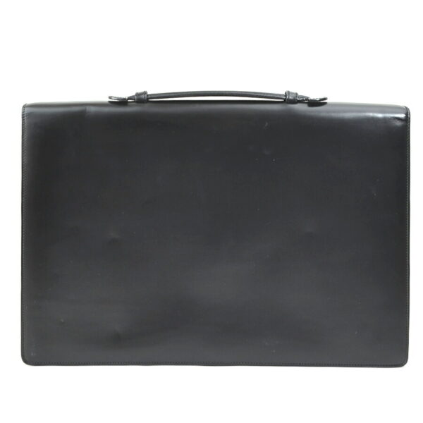 h30444k 1 Loewe Business Bag Leather Handbag Black