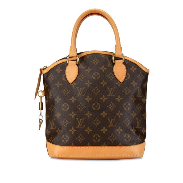 i8l3qfg3sspqtd3v 1 Louis Vuitton Monogram Lockit Tote Bag Brown