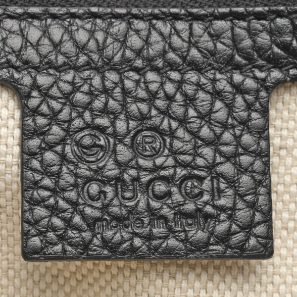 ik 00 0441037 010 Gucci Soho Chain Shoulder Bag Leather Black