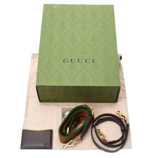 ik 00 0450425 011 Gucci Small Jumbo GG 2Way Bag GG Canvas Camel