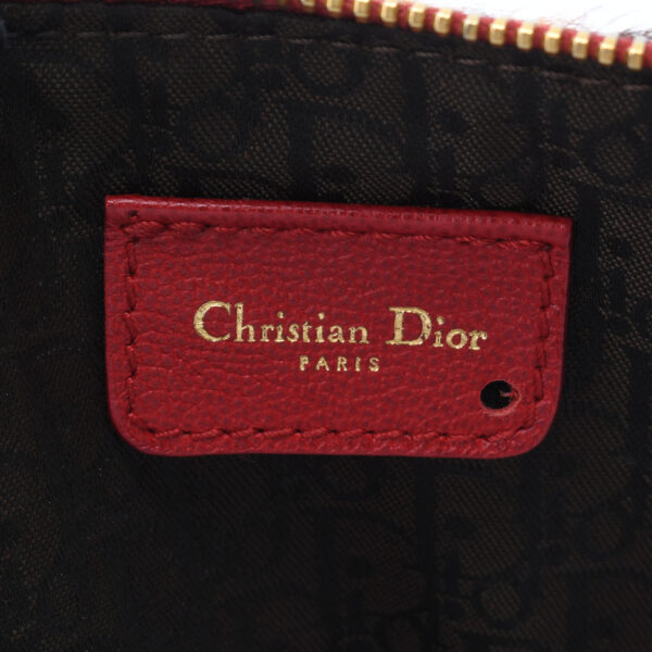 ik 00 0450849 12 Christian Dior Saddle Bag Leopard Pattern Red Brown