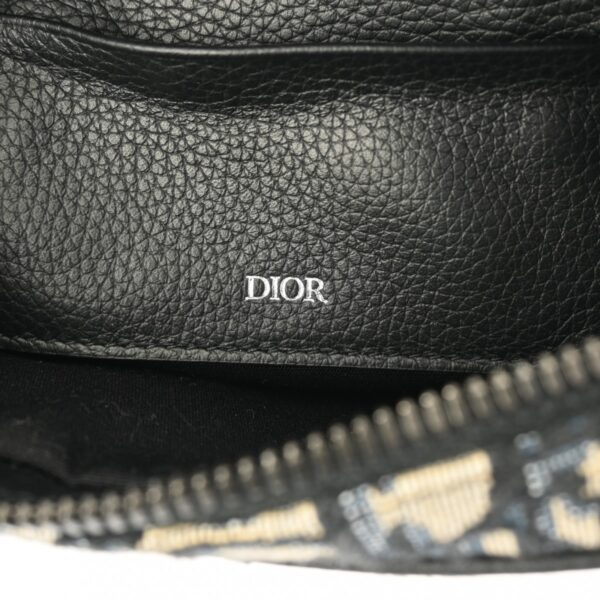 ik 00 0614719 11 Dior Safari Bag Mini Calf Oblique Jacquard Beige Black