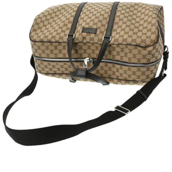 ik 00 0615797 5 Gucci Bag GG Canvas Beige Ebony Brown