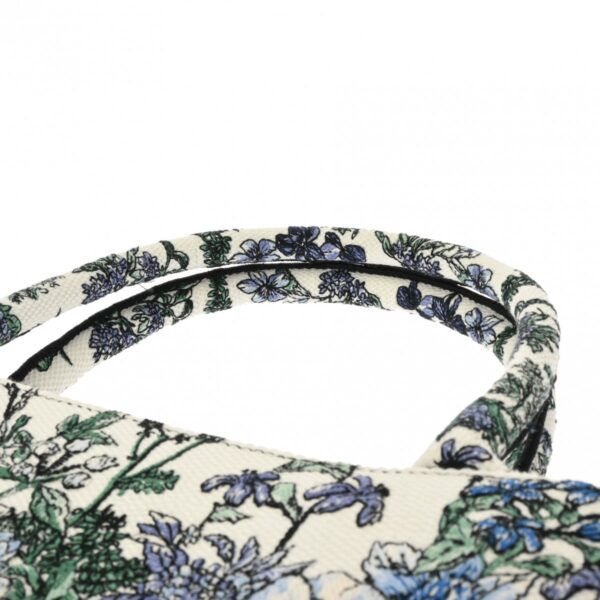 ik 00 0617369 5 Dior Book Tote Medium Flower Motif Canvas Multicolor