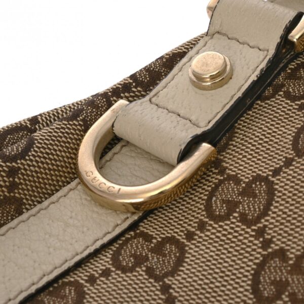 ik 00 0619849 9 Gucci GG Canvas Abbey Tote Bag Beige Ivory