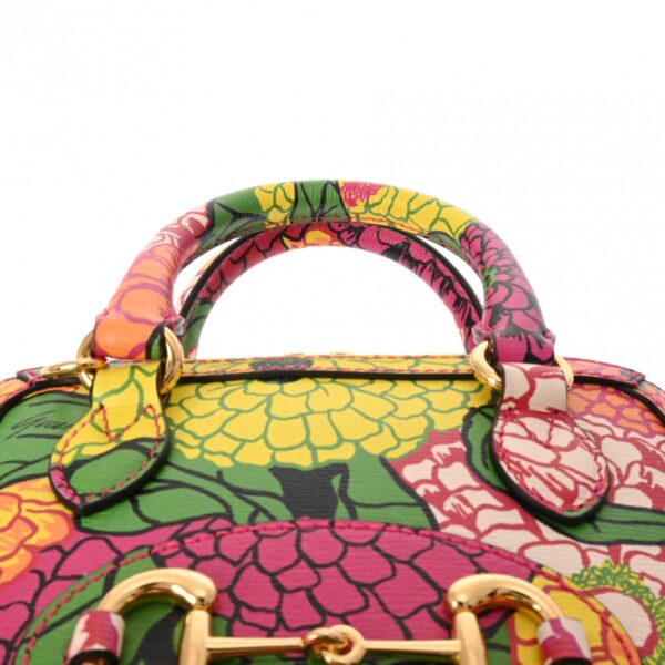 ik 00 0624500 5 Gucci Horsebit 1955 Ken Scott Handbag Multicolor