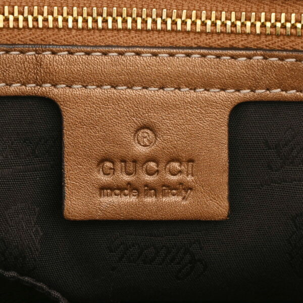 ik 00 0626510 15 Gucci Handbag GG Canvas Beige Bronze