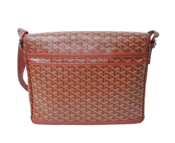 screenshot 133 Goyard Grand Bleu MM Shoulder Bag Leather Red