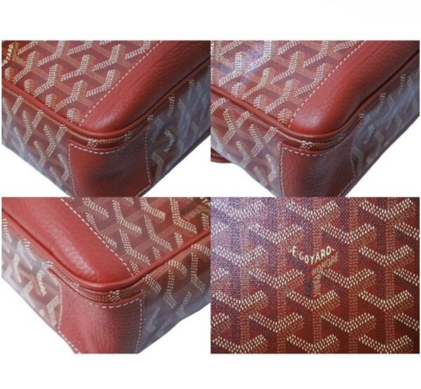 screenshot 132 Goyard Grand Bleu MM Shoulder Bag Leather Red