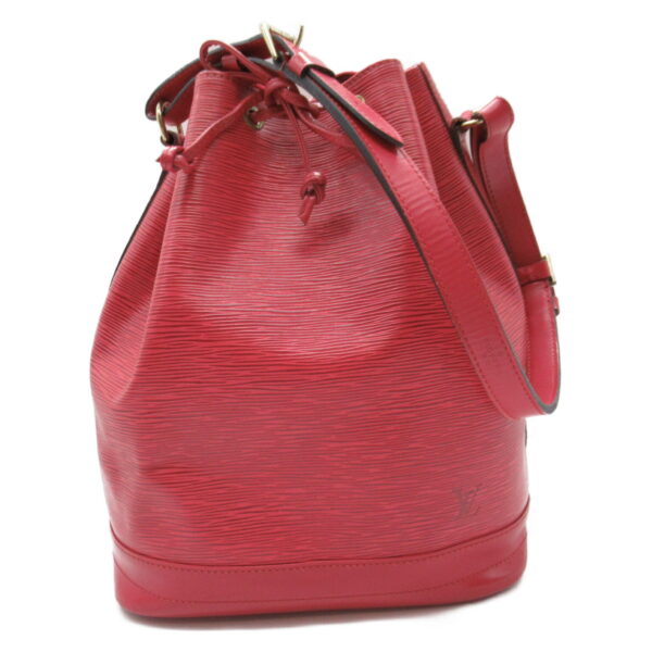 img 5521 LOUIS VUITTON Noe Shoulder Bag Epi Red