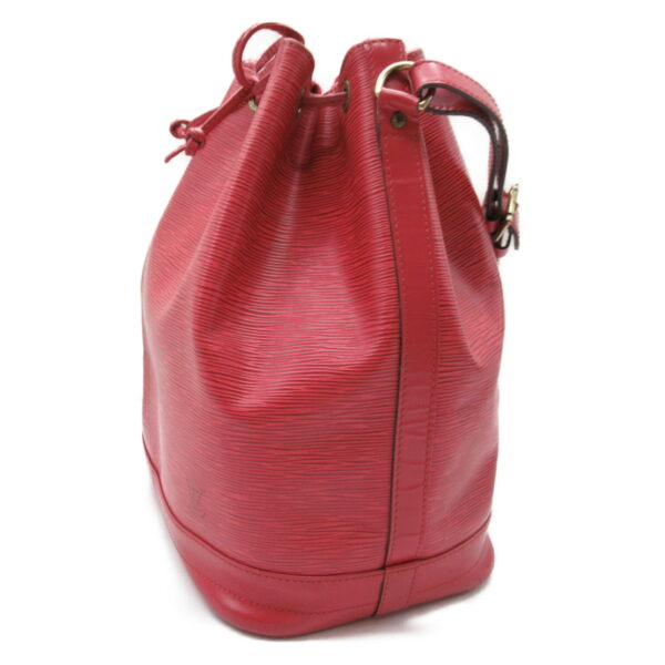 img 5524 LOUIS VUITTON Noe Shoulder Bag Epi Red