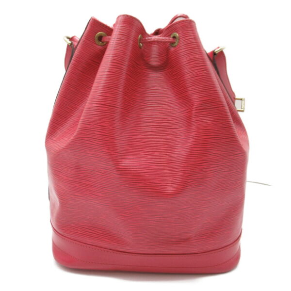 img 5526 LOUIS VUITTON Noe Shoulder Bag Epi Red