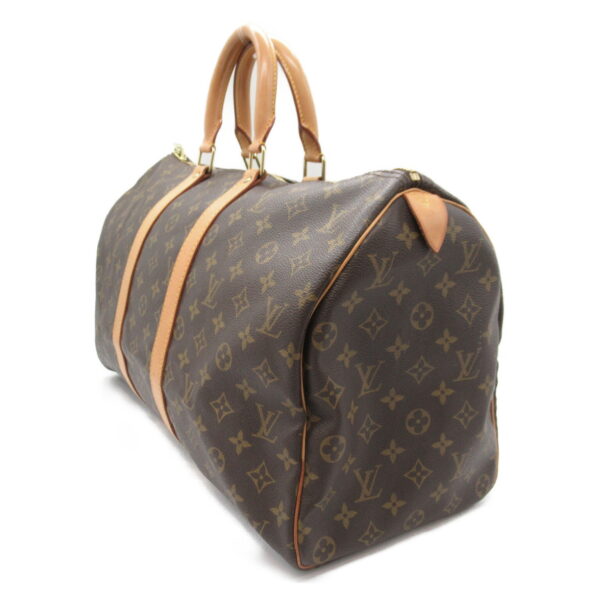 img 9745 Louis Vuitton Keepall 45 Monogram Bag Brown