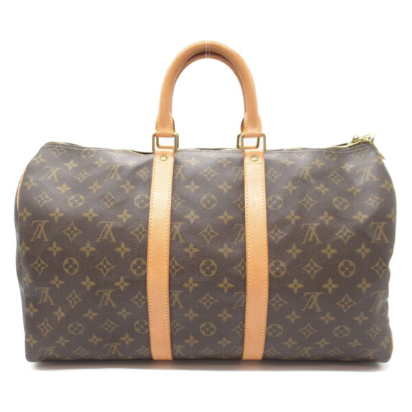 img 9747 Louis Vuitton Keepall 45 Monogram Bag Brown