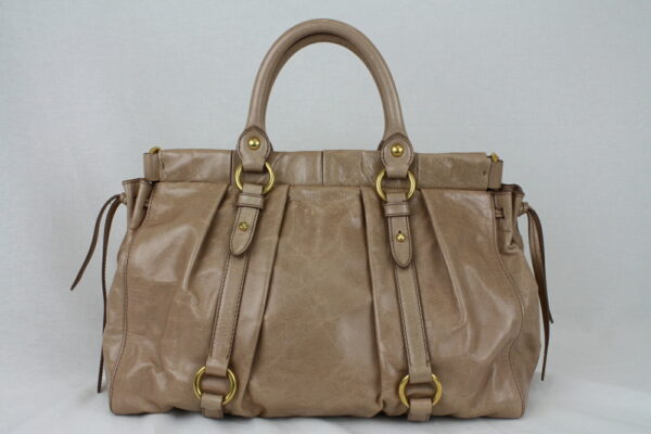 imgrc0070735418 Miu Miu 2WAY Bag Leather Brown