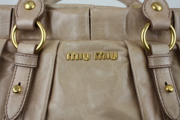 imgrc0070735421 Miu Miu 2WAY Bag Leather Brown