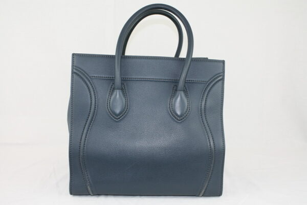 imgrc0070776508 Celine Luggage Medium Shopper Handbag Slate Blue