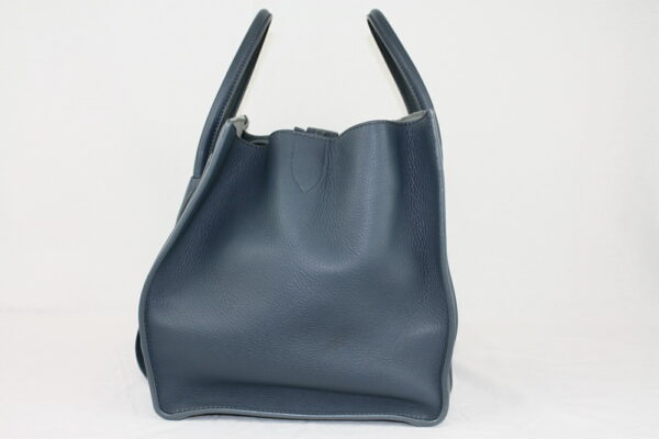 imgrc0070776509 Celine Luggage Medium Shopper Handbag Slate Blue