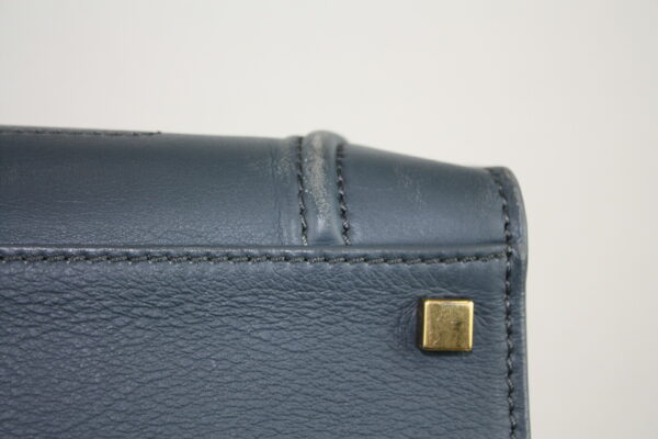 imgrc0070776511 Celine Luggage Medium Shopper Handbag Slate Blue