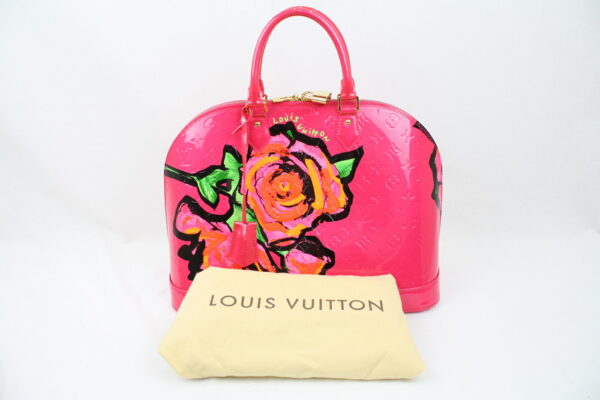 imgrc0071026358 Louis Vuitton Rose Alma MM Handbag Monogram Vernis