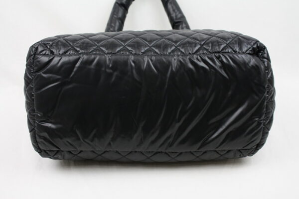 imgrc0071045562 Chanel Coco Cocoon 2WAY Nylon Bag Black