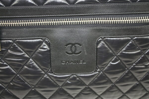 imgrc0071045563 Chanel Coco Cocoon 2WAY Nylon Bag Black