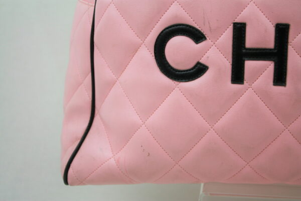 imgrc0071135890 Chanel Travel Bag Pink Peach Black