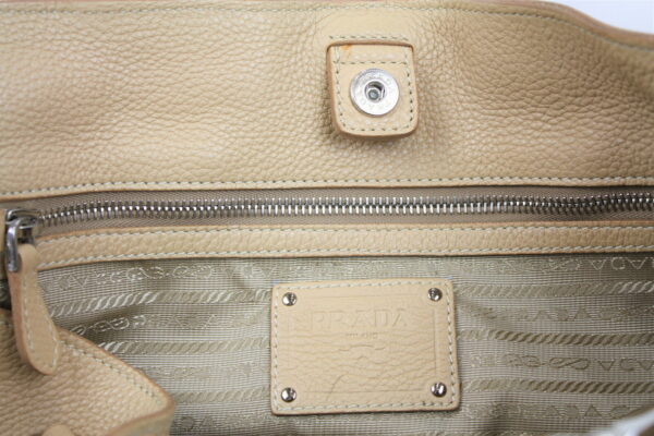 imgrc0071143695 Prada 2WAY Tote Bag Beige Brown