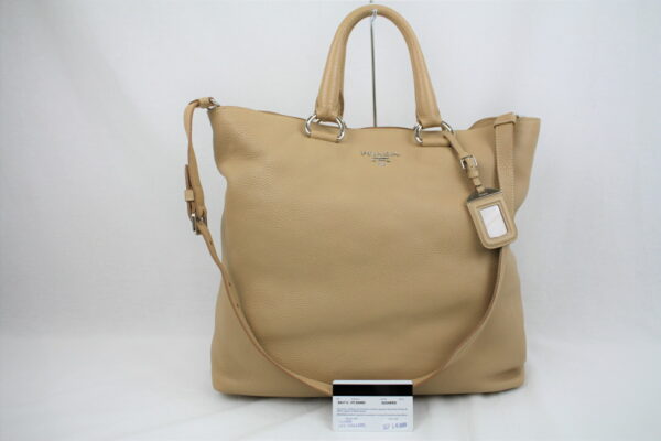 imgrc0071143696 Prada 2WAY Tote Bag Beige Brown