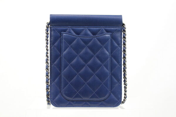 imgrc0071249716 Chanel Matelasse Lambskin Chain Shoulder Bag Blue Blue