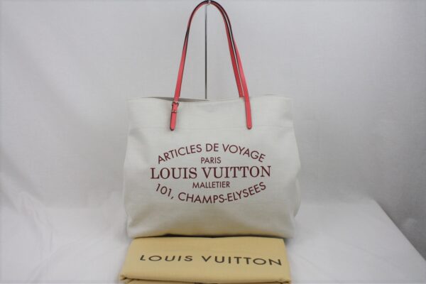 imgrc0071268852 Louis Vuitton Canvas Leather Gaba GM Bag Pink Ivory