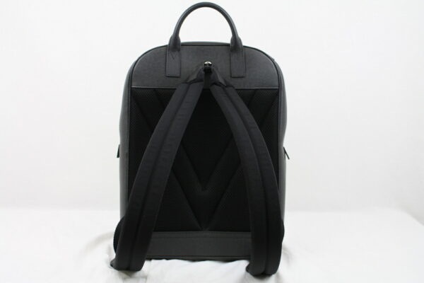 imgrc0071279029 Louis Vuitton Grigori Backpack Taiga Leather Canvas Black