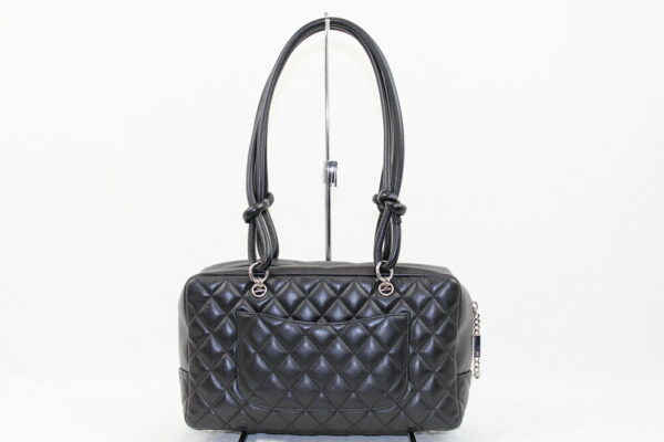 imgrc0071286335 Chanel Cambon Line Bowling Bag Black