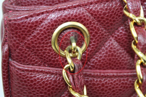 imgrc0071303735 Chanel Caviar Skin Chain Tote Bag Bordeaux