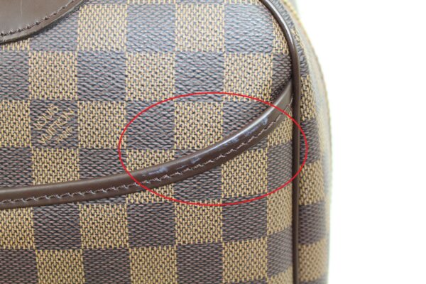 imgrc0071379089 Louis Vuitton Deauville Handbag Damier Canvas Ebene