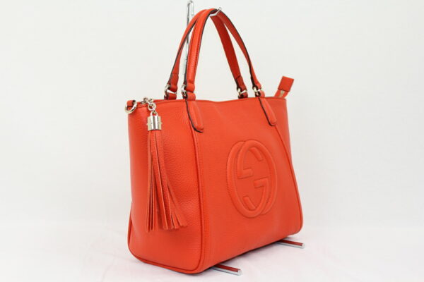 imgrc0071513413 Gucci Soho 2WAY Handbag Leather Orange