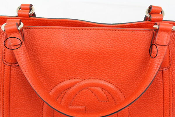 imgrc0071513419 Gucci Soho 2WAY Handbag Leather Orange