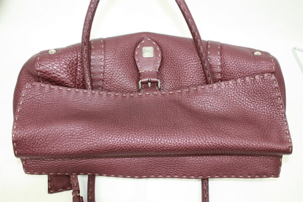 imgrc0071912911 Fendi Selleria Handbag Leather Wine Red