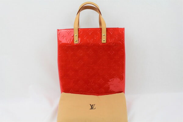 imgrc0072017324 Louis Vuitton Reed MM Handbag Monogram Vernis Rouge