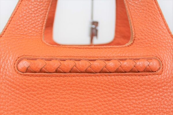 imgrc0072027128 Bottega Veneta Handbag Tote Bag Leather Orange