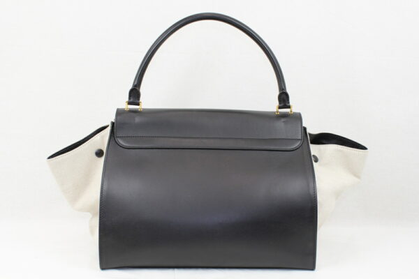 imgrc0072027176 Celine Trapeze Handbag Black Beige