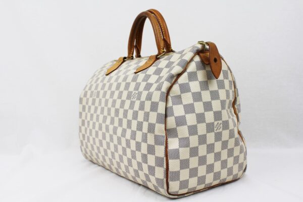 imgrc0072041007 Louis Vuitton Speedy 35 Mini Bag Damier Azur