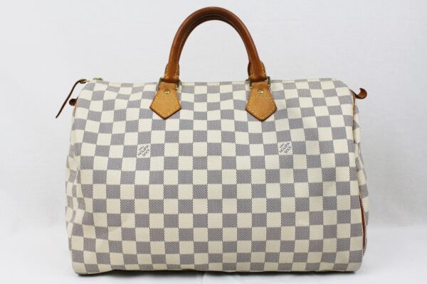 imgrc0072041008 Louis Vuitton Speedy 35 Mini Bag Damier Azur