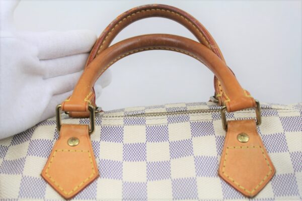 imgrc0072041016 Louis Vuitton Speedy 35 Mini Bag Damier Azur