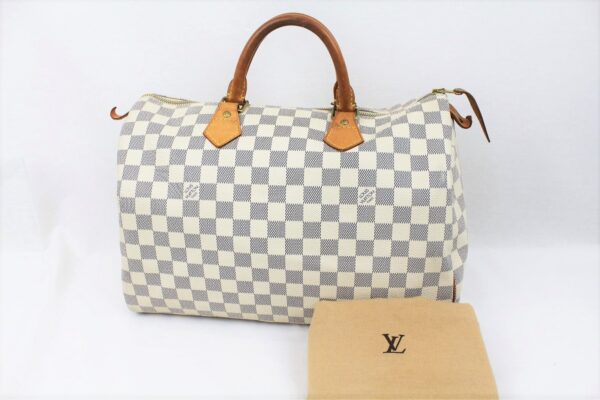 imgrc0072041017 Louis Vuitton Speedy 35 Mini Bag Damier Azur