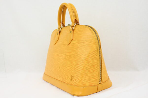 imgrc0072071415 Louis Vuitton Alma Handbag Epi Leather Yellow