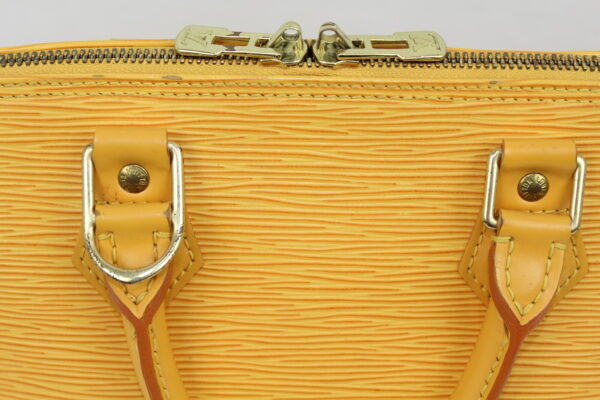 imgrc0072071421 Louis Vuitton Alma Handbag Epi Leather Yellow